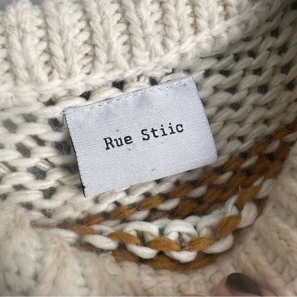 Rue Stiic Wool Sweater Medium - Picture 2 of 3